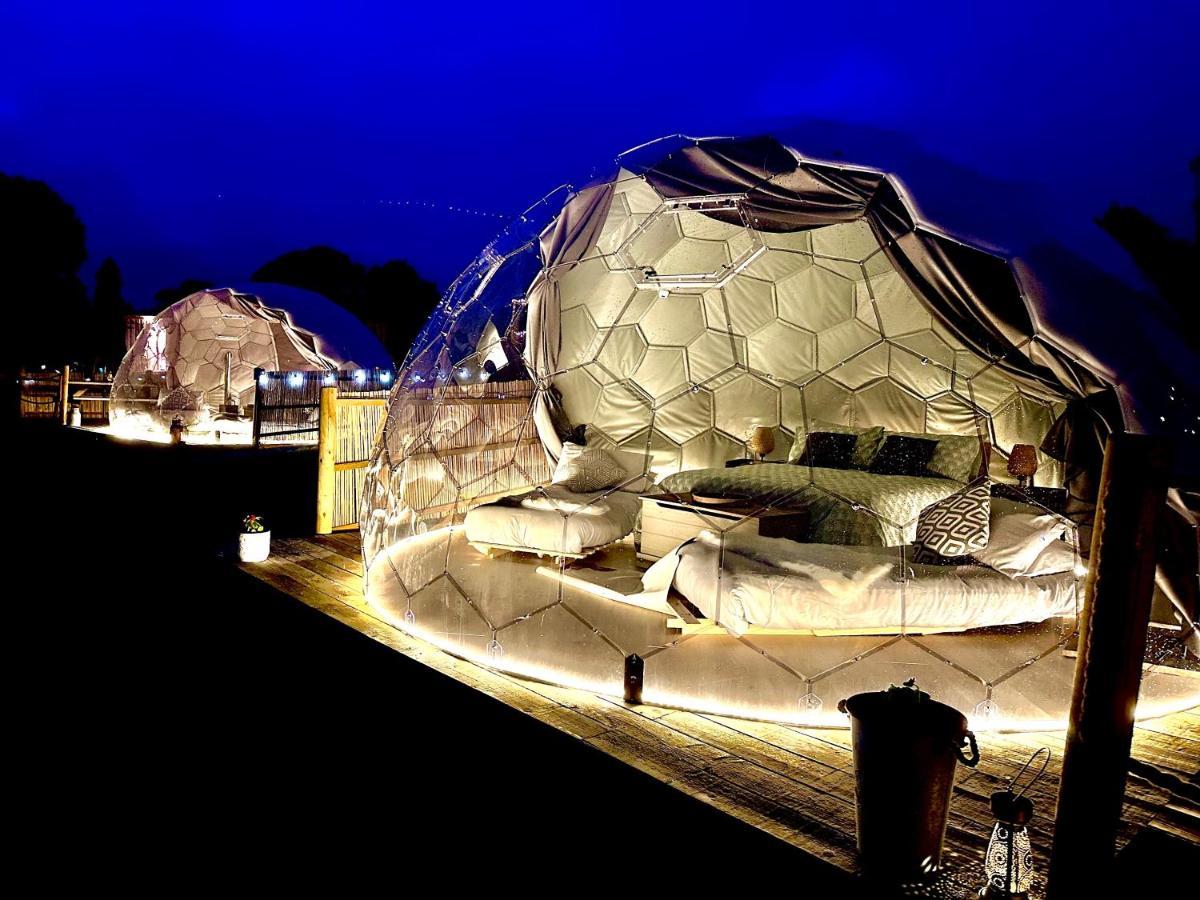Hotel Deerstone Glamping-Pinhaw Beacon Dome Hot Tub à Earby Extérieur photo